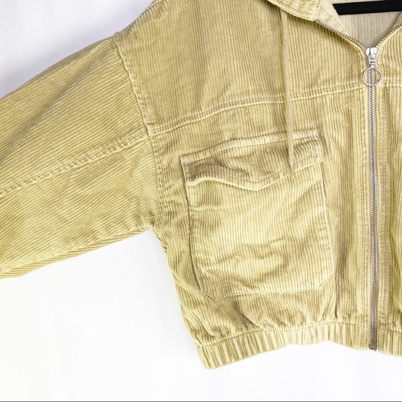 BDG Urban Outfitters Crop Corduroy Bomber Jacket - Picture 4 of 7